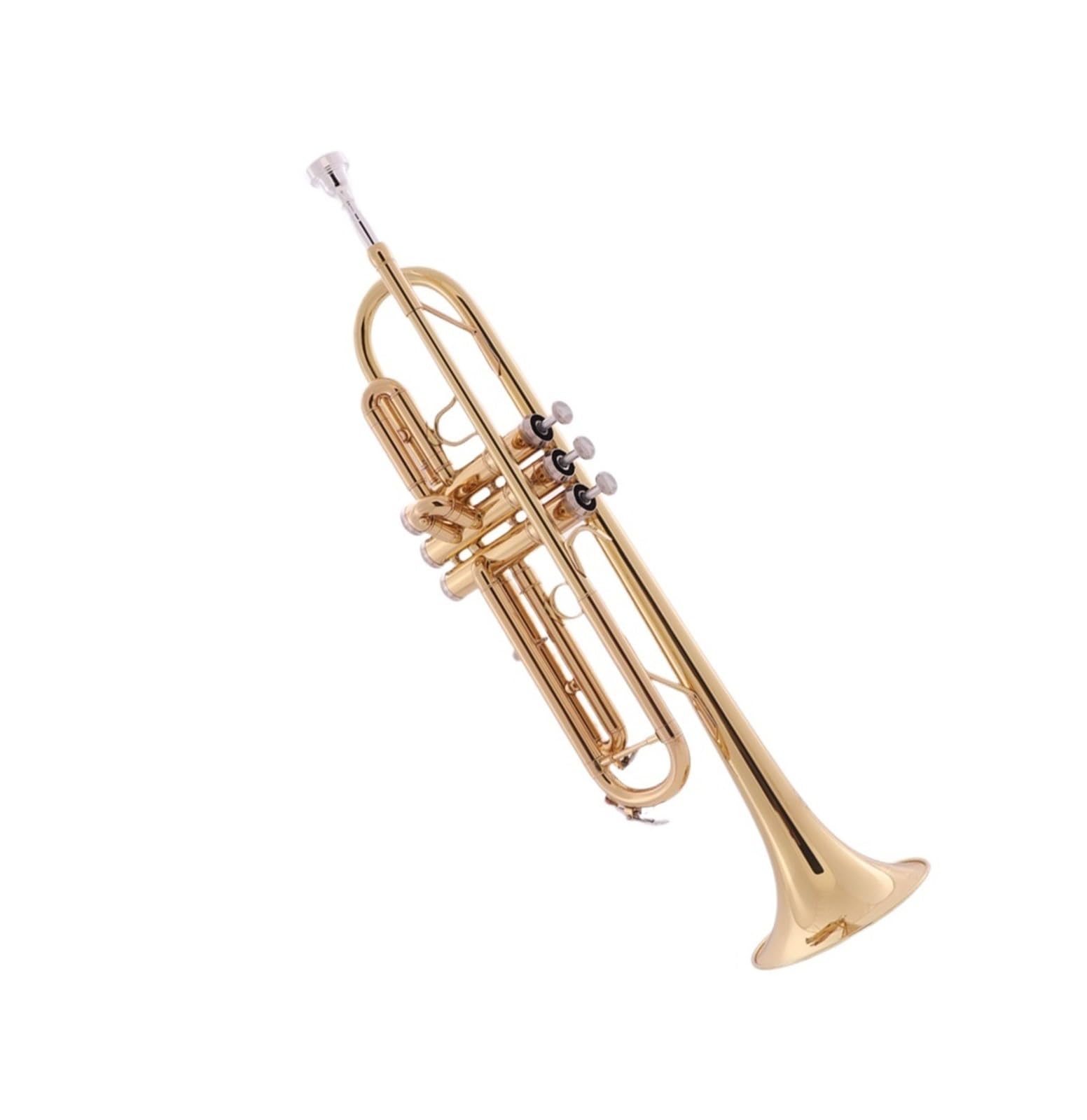 ammoon トランペット 管楽器 スチューデントモデル 初心者 学生 吹奏楽