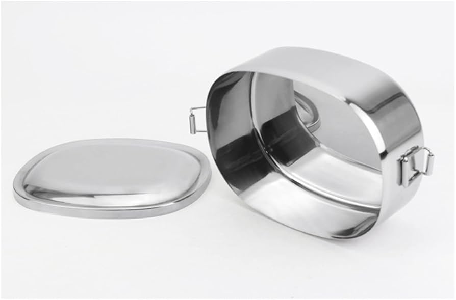 Amazon｜Shi ZX 304ステンレス鋼スクエアランチボックスベントフード