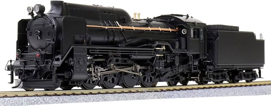 steam locomotiveオルゴール付 蒸気機関車D51型フィギュア レア Amazon