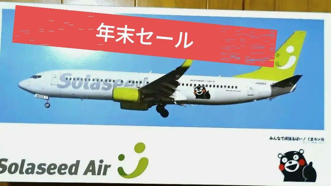 Solaseed Air BOEING737-800 くまモンデザイン Amazon.co.jp