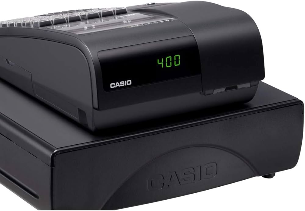 Amazon | カシオ レジスター 10部門 ドロア分離型 TE-400-BK ブラック