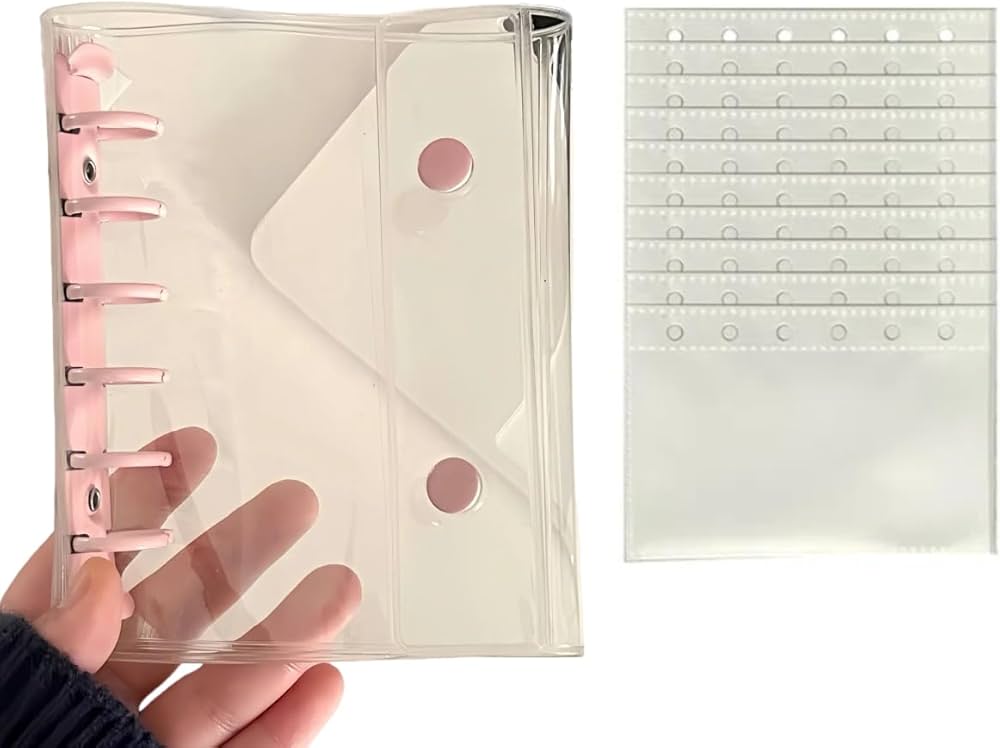 Amazon.co.jp: 【リフィル10枚付】シール帳 A7サイズ システム手帳