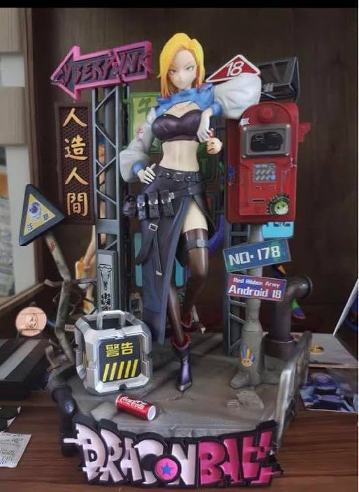 ドラコンボール アンドロイド18号 ガレージキット スタチュー