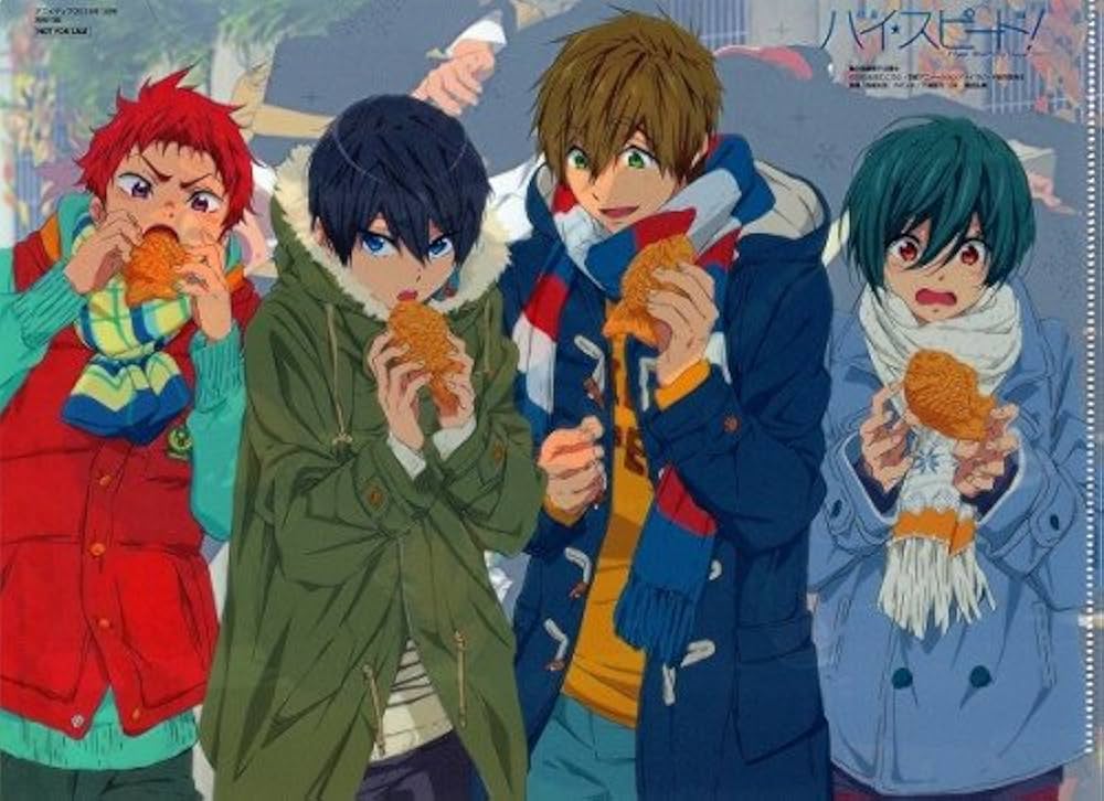 Free! ハイスピード ハートアップ クリアファイル 七瀬遙 ハートアップ