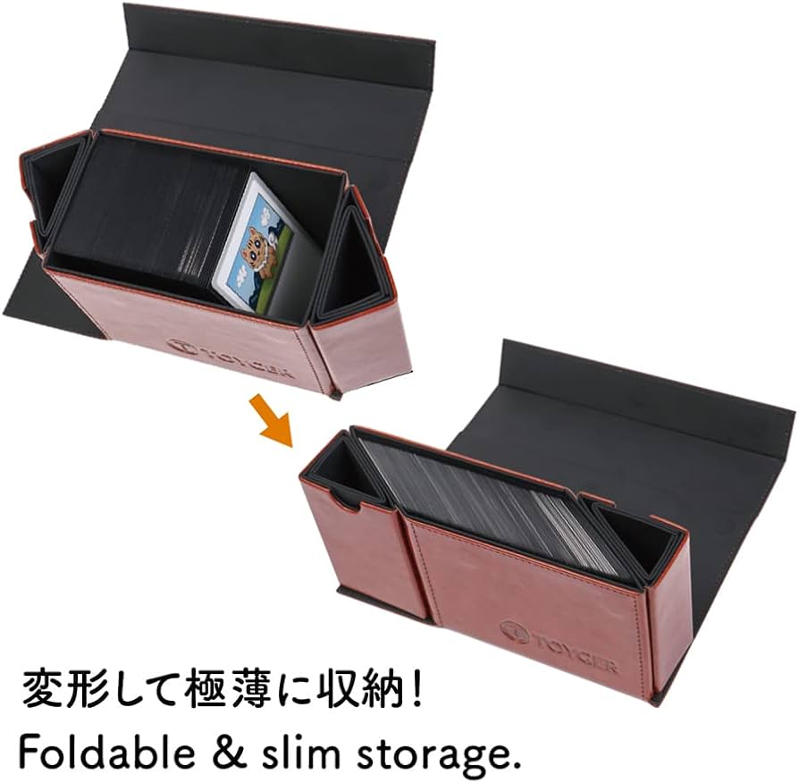 Amazon | TOYGER DeckSlimmer 世界初の構造のデッキケース (ネイビー