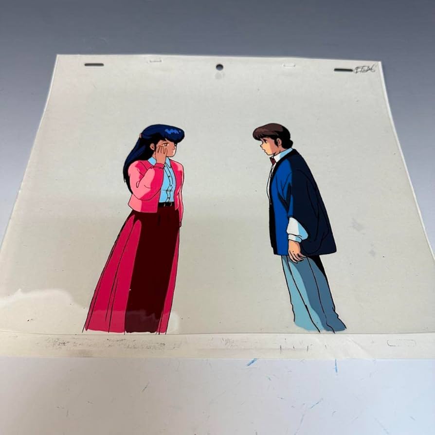 めぞん一刻 音無響子 セル画&原画？動画？セット めぞん一刻 音無響子