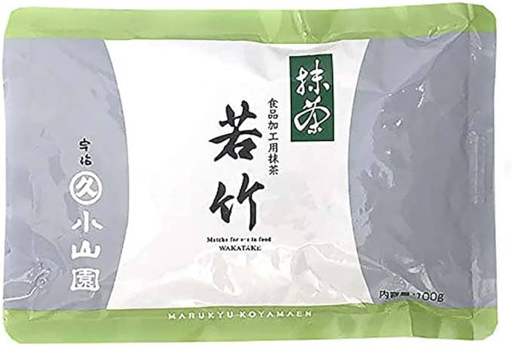 Amazon.co.jp: 丸久小山園 抹茶 若竹100g袋 焼き菓子・アイスクリーム