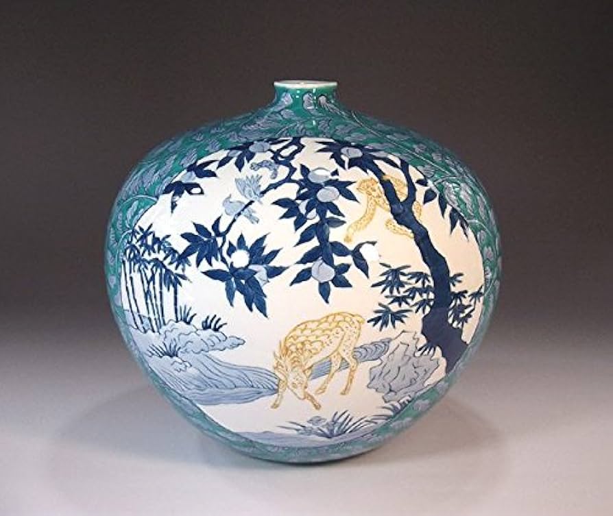 Amazon.co.jp: 伝統工芸品｜陶器壺・花瓶｜有田焼・伊万里焼・色鍋島