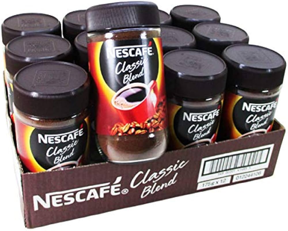 Amazon.co.jp: ネスカフェ クラシックブレンド 175g 12本【1ケース