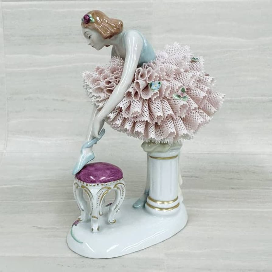 Sitzendorfer レースドール 初めての舞踏会を前にした娘 限定品 中古