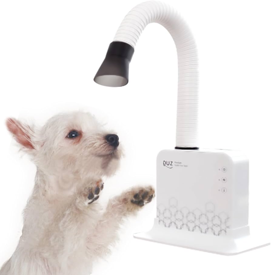 Amazon.co.jp: [DUZ] ハンズフリー ドライヤー ペット用 4温度 3風量