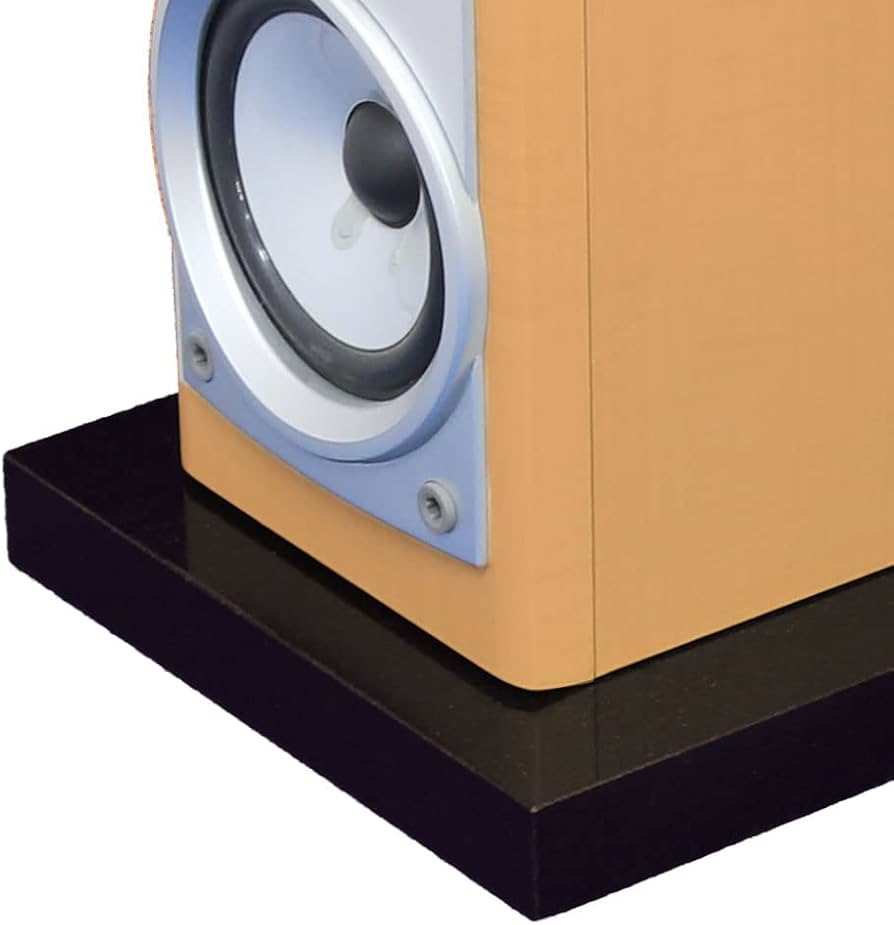 Amazon.co.jp: オーディオボード 天然黒御影石 450mm×300mm 厚み約30mm