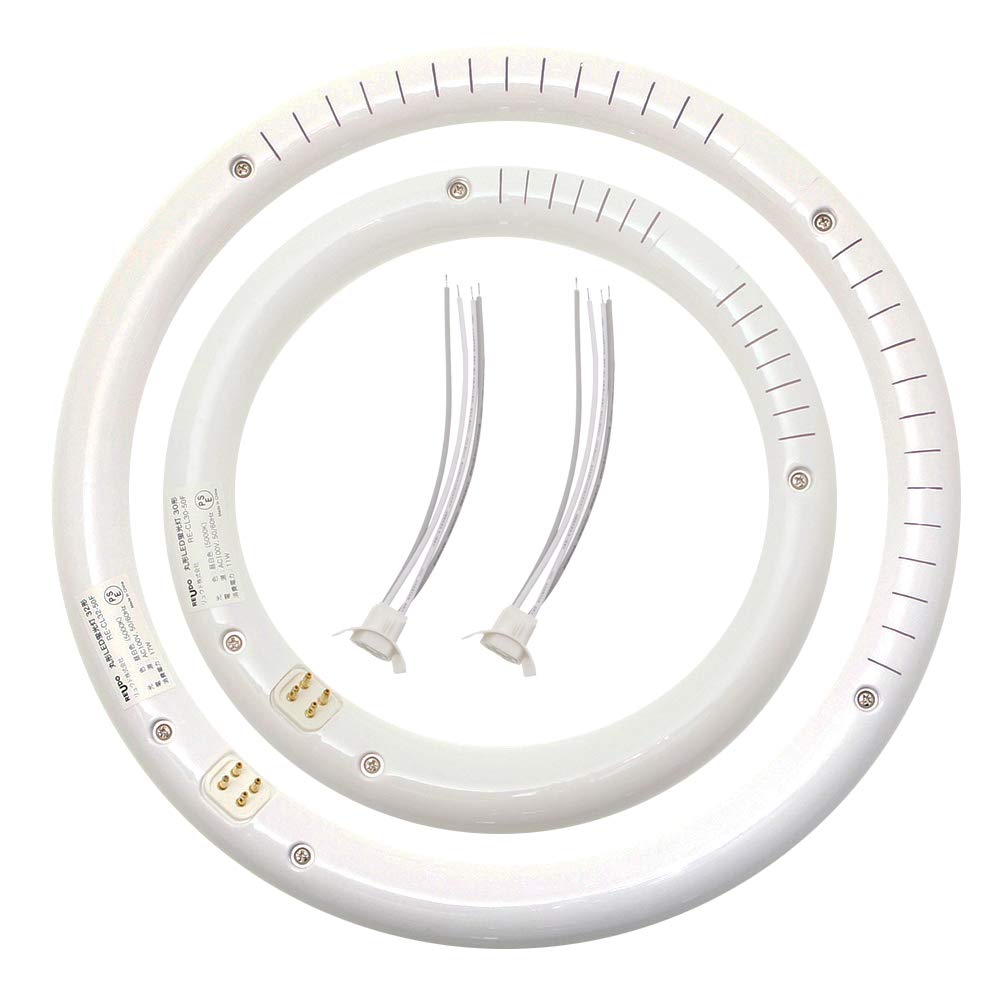 Amazon | 丸形LED蛍光灯 FCL 30形+32形セット 昼白色(5000K) 合計
