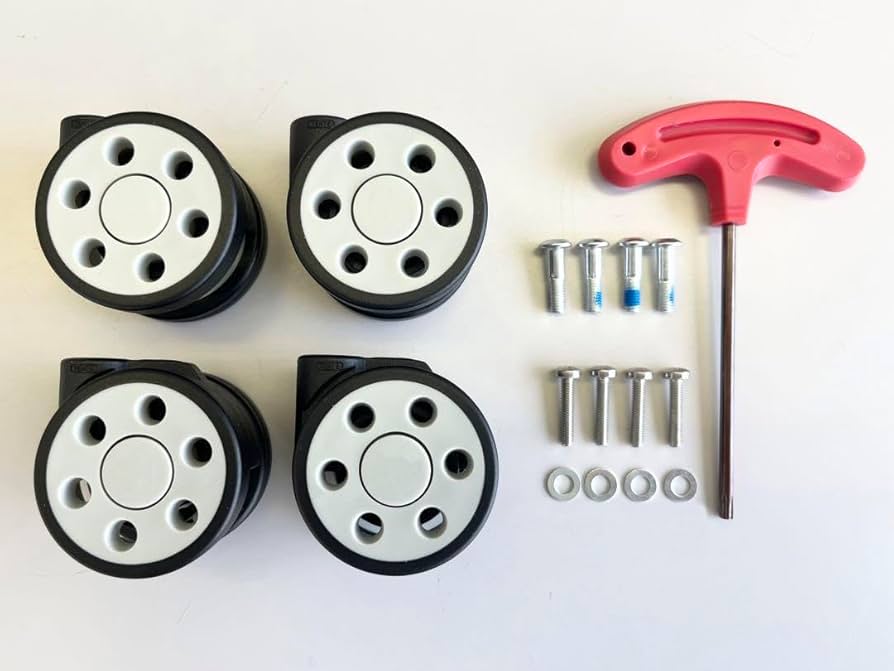 Amazon.co.jp: リモワ 互換キャスター グレー 50㎜ 4輪セット YFJV