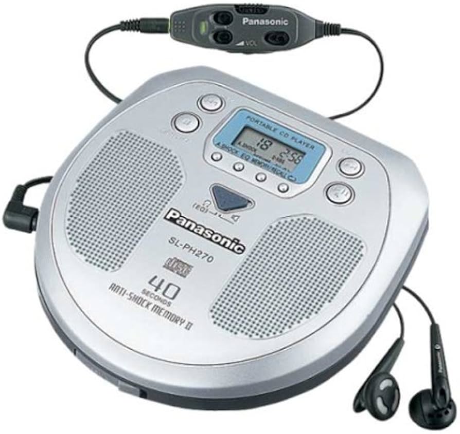 Amazon.co.jp: Panasonic SL-PH270-S Portable CD Player (Silver