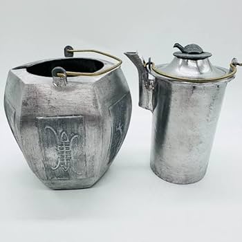 Amazon.co.jp: 中国酒器 六角 熱燗 錫製 インテリア キッチン