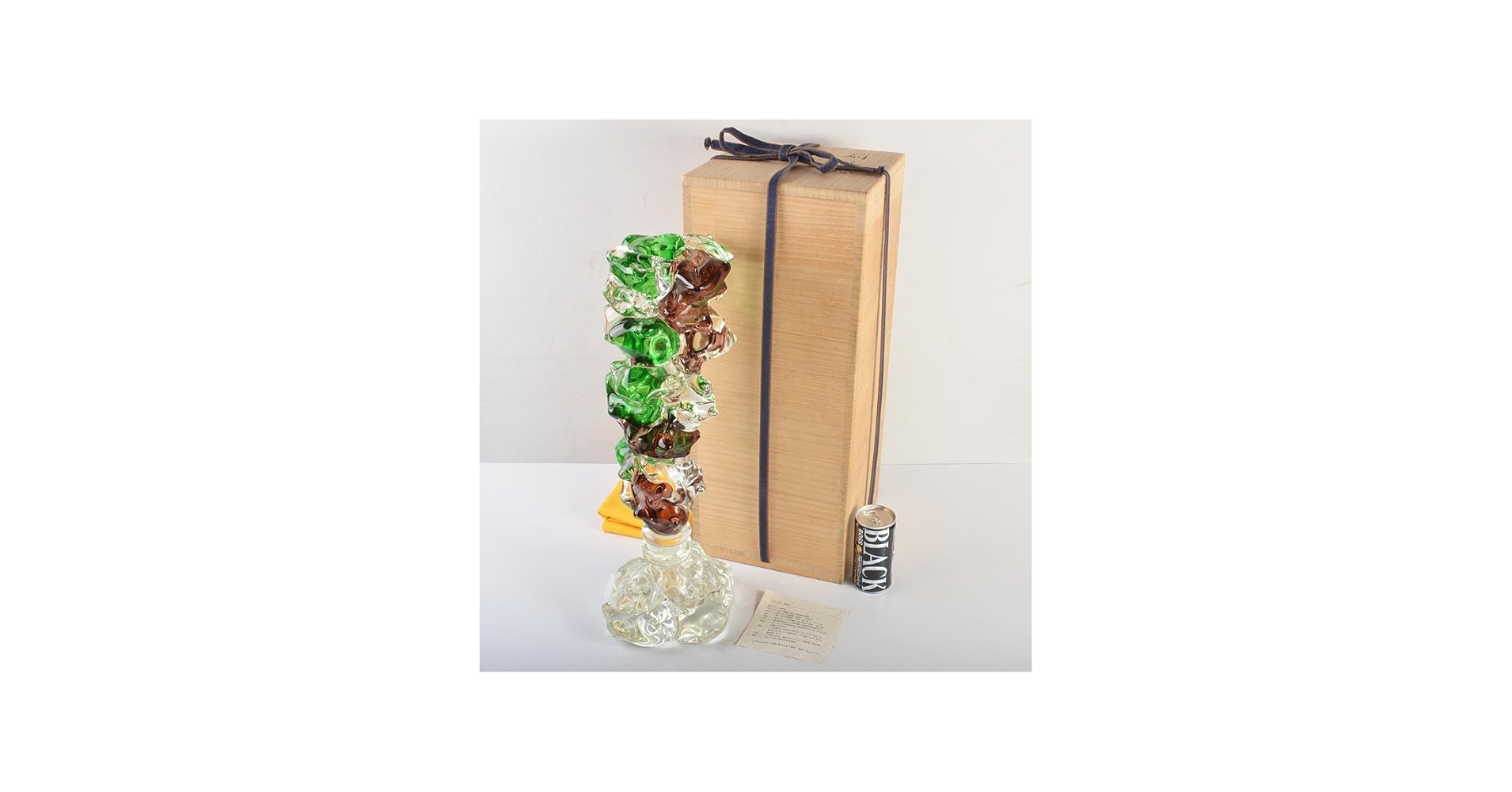 Amazon.co.jp: ガラス造形作家 イワタルリ 岩田瑠璃 ガラス器 花瓶 共