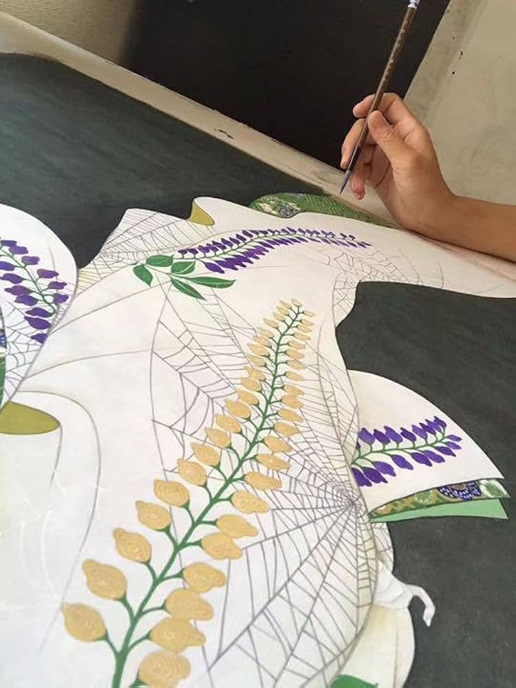 送料無料 （紙本)手描き 墨彩 上村松園 焔 日本画 送料無料 （紙本)