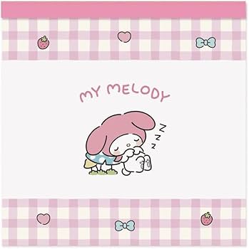 Amazon.co.jp: マイメロディ[メモ帳]スクエアメモ/ゆるっとシンプル