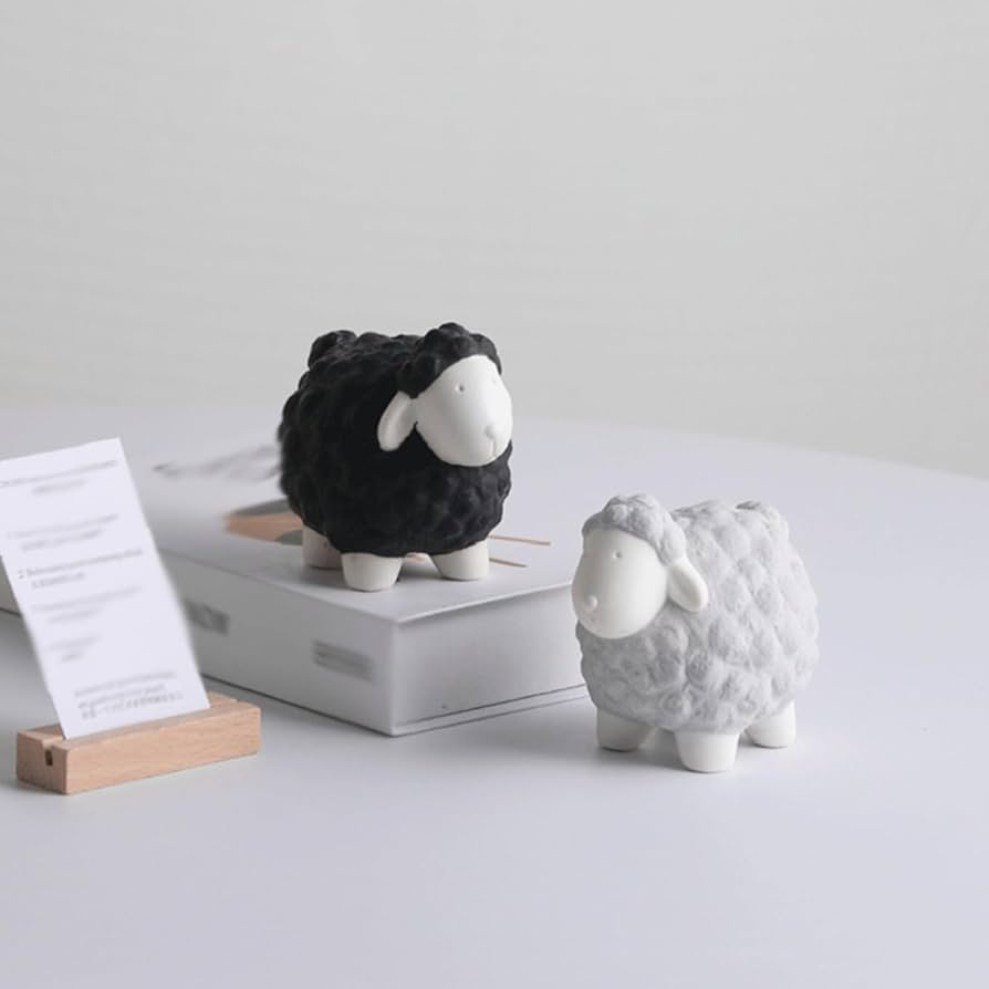 Amazon.co.jp: [dhiuebc] 馬置物 かわいい ひつじ 羊 インテリア雑貨