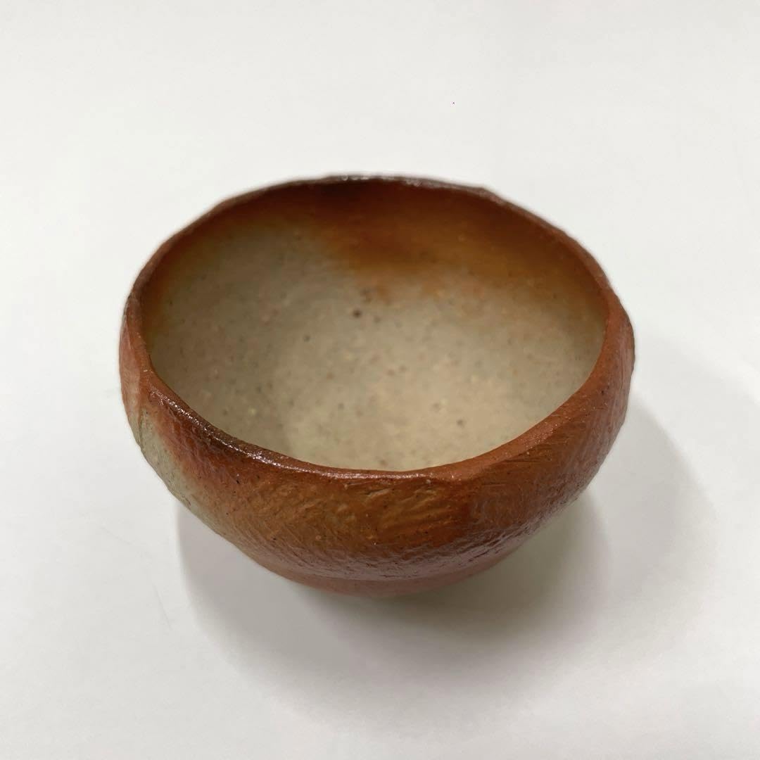 陶芸家 作家物 森陶岳 グイノミ 備前 ぐい呑 酒器 酒杯 陶芸家 作家物