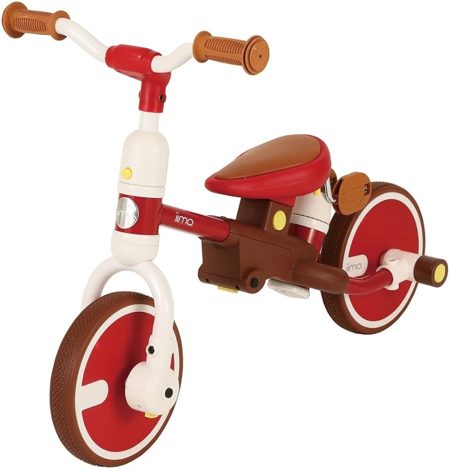 Amazon.co.jp: iimoスイッチバイク レッド 1064 カジキリ押棒三輪車