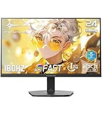Amazon.co.jp: Minifire ゲーミングモニター 24インチ 180Hz 内蔵