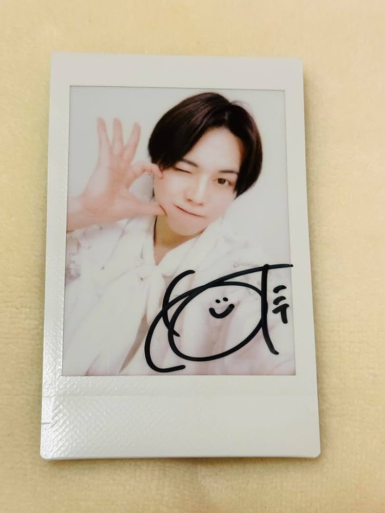 NEXZ ネクスジ TOMOYA トモヤ 直筆サイン入り チェキ ポラ サイン会