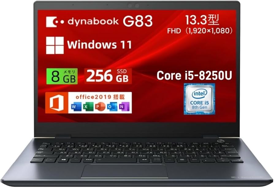 dynabook G83M Core i5 16GB RAM SSD 1TB Toshiba Dynabook G83 Mobile
