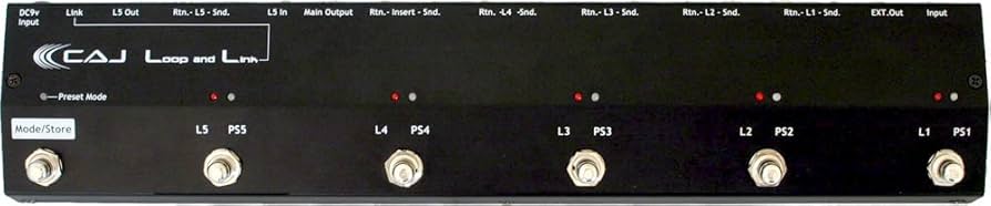Amazon | CAJ プログラマブルエフェクトループ スイッチャー Loop and