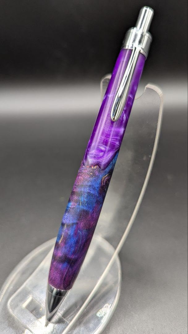 461ペン工房翌檜 極上 黄花梨 変わり杢 木軸シャーペン ボールペン 461