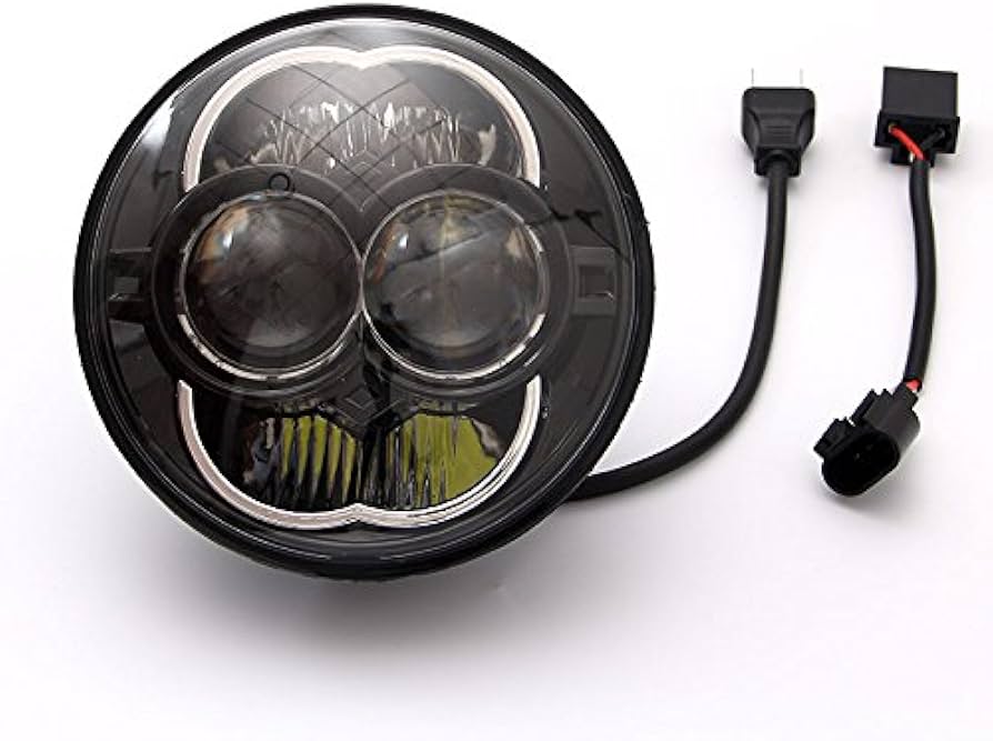 Amazon | 【VULCANS】5インチ 5-3/4インチ LEDヘッドライト ブラック