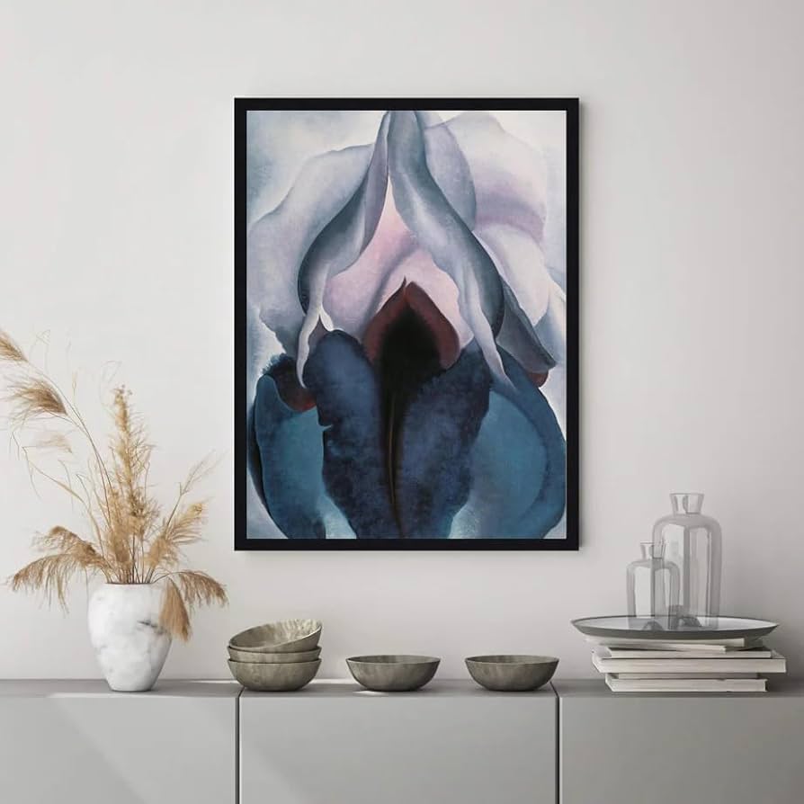 Amazon.co.jp: ジョージア・オキーフのポスターと版画によるブラック