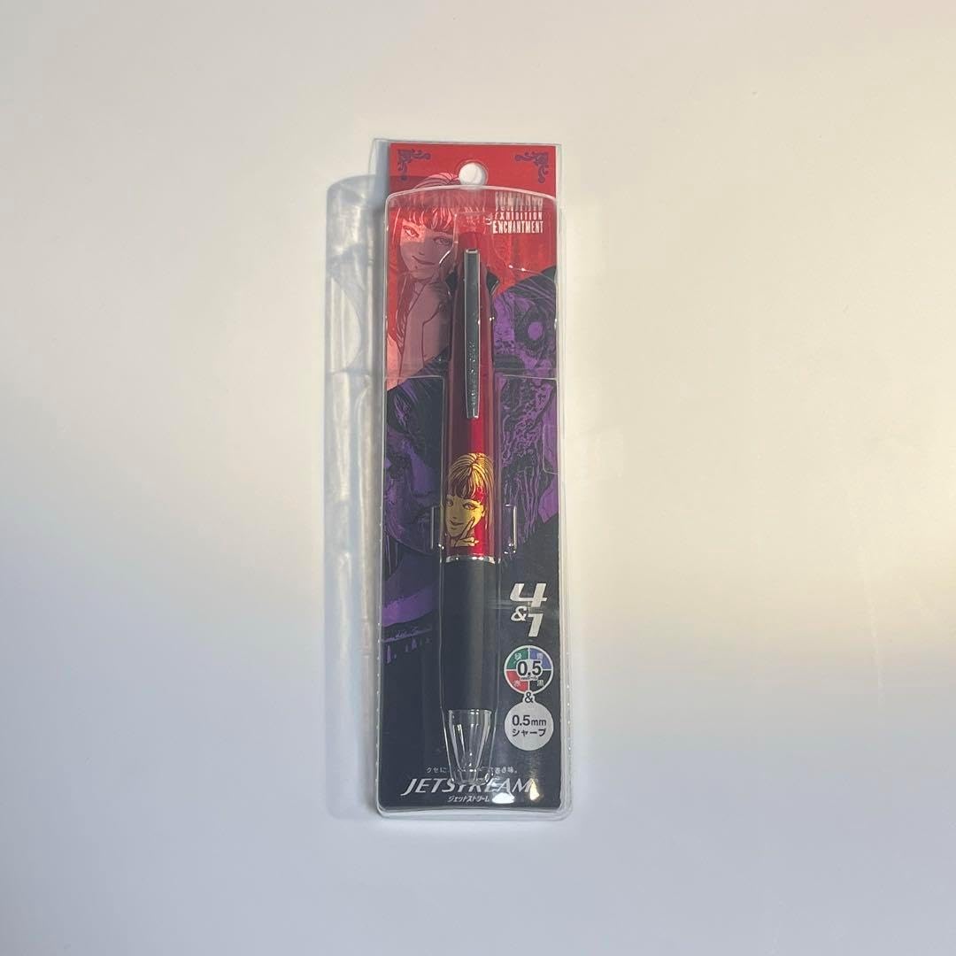 伊藤潤二展 JETSTREAM 4&1 赤青 多機能ペン 多機能ボールペン