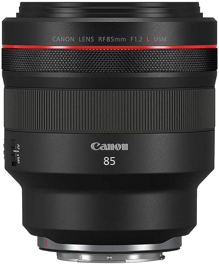 Amazon.com : Canon RF 85mm F1.2 L USM Lens, Black : Electronics