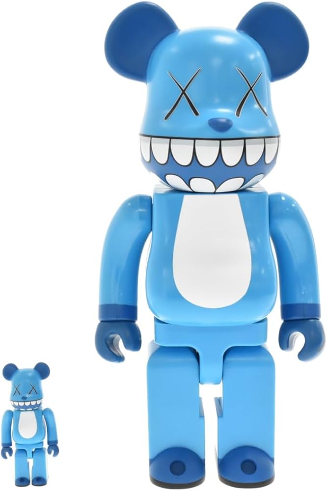 Kaws 400% bearbick Edison Chen暴力熊フィギュア
