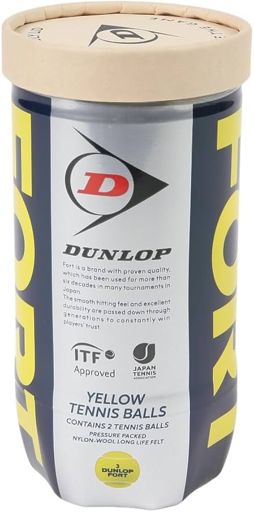 Amazon | ダンロップ DUNLOP テニスボール DUNLOP FORT（ダンロップ