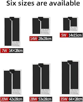 Amazon | マルチパネルヒーター 爬虫類ヒーター シート 回転スイッチ