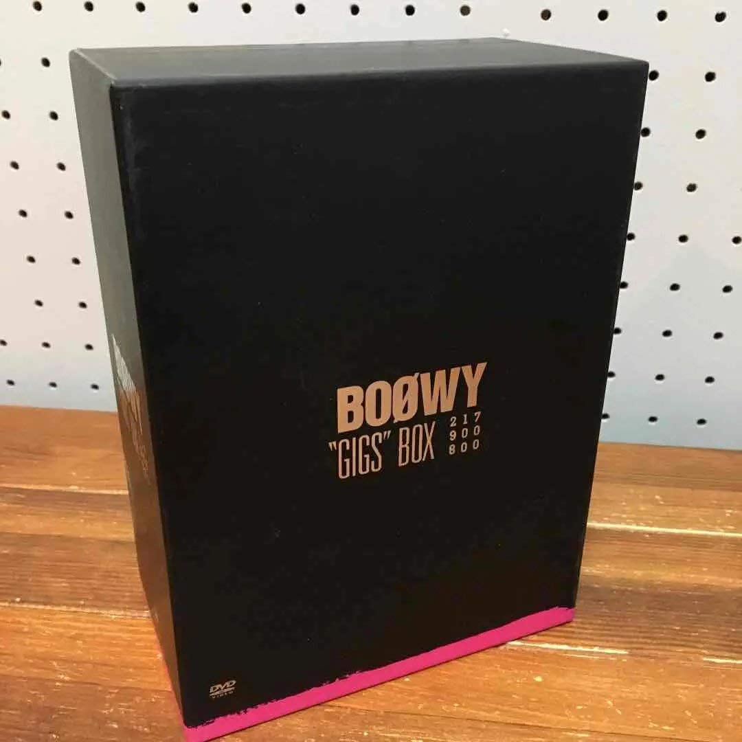BOOWY GIGS BOX 未視聴 8枚組 DVD BOOWY GIGS BOX 未視聴 8枚組 DVD