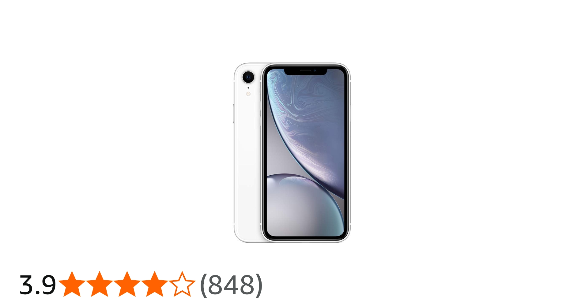 Amazon | 【整備済み品】 Apple iPhone XR 128GB ホワイト SIMフリー