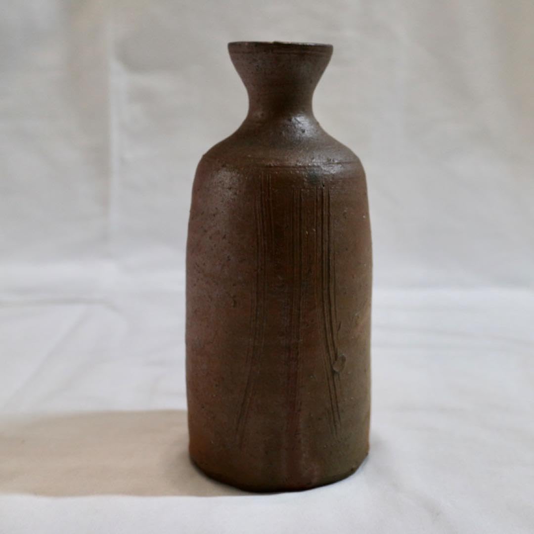 人間国宝!! [ 藤原 雄 / 備前 花入 ] 日本の陶芸家。備前焼の伝統を