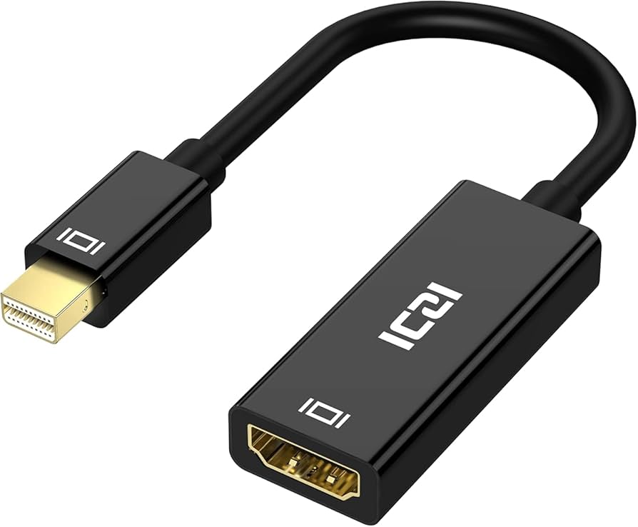 Amazon.co.jp: ICZI Mini DisplayPort HDMIアダプター 4K@30Hz MiniDP