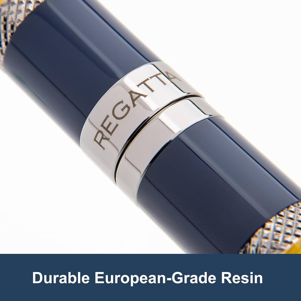 Amazon | Monteverde USA レガッタスポーツ万年筆 ブルー/イエローと