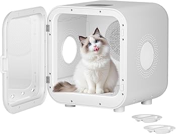 Amazon.co.jp: VERILADY ペットドライヤーハウス ペット乾燥機 ペット