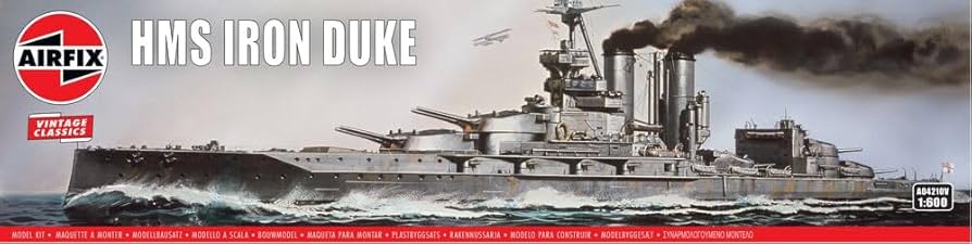 Amazon.com: Airfix A04210V HMS Iron Duke Model Kit Unpainted