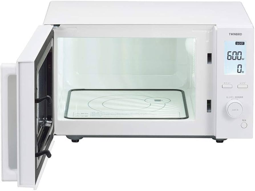 Amazon.co.jp : DR-F281-W(ホワイト) センサー付きフラット電子レンジ