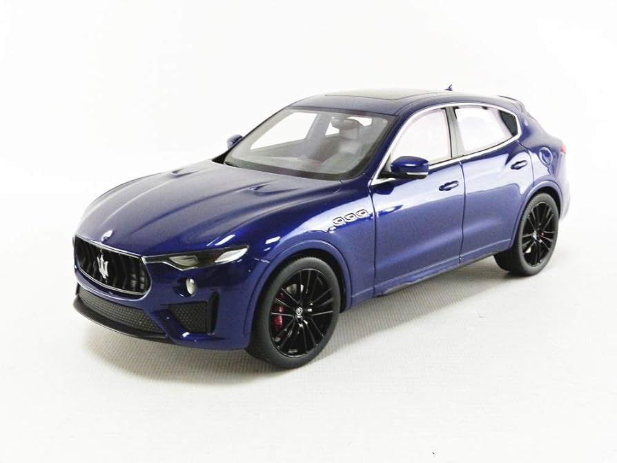 Amazon | TOP SPEED 1/18 マセラティ レヴァンテ トロフェオ ブルーエ