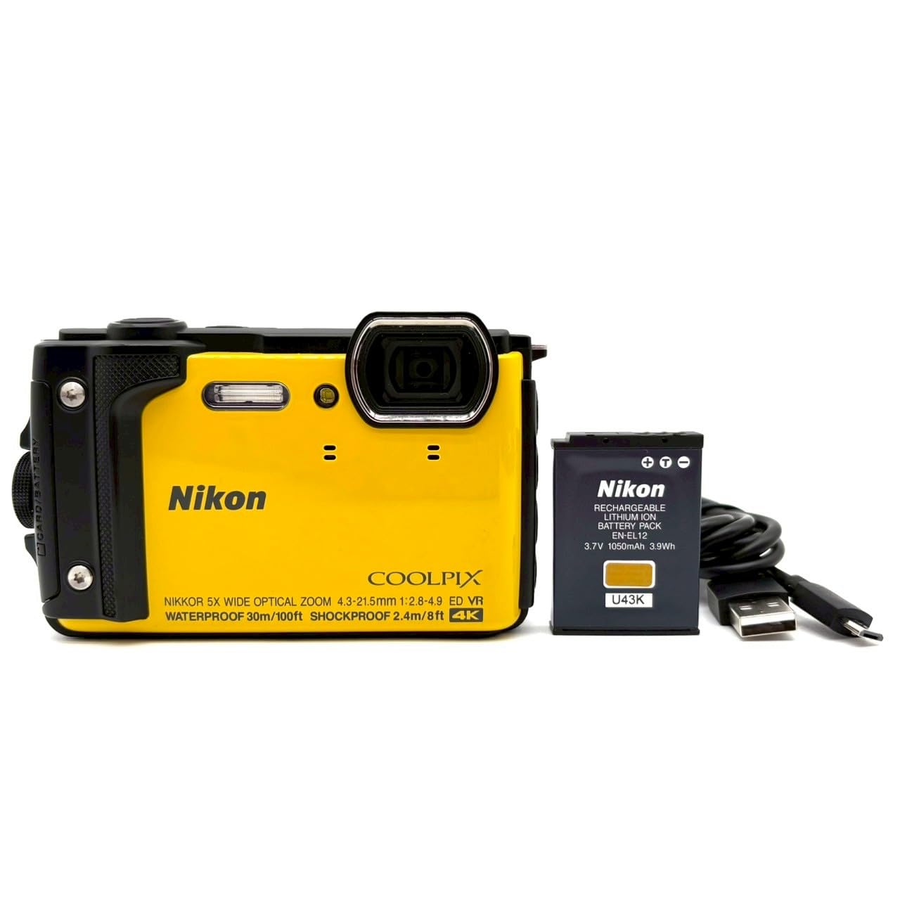 Nikon COOLPIX W300 イエロー コンパクトデジタルカメラ ニコン ニコン