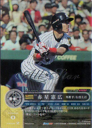 阪神タイガース 岡田監督 コナミ プライムナインカード 阪神タイガース