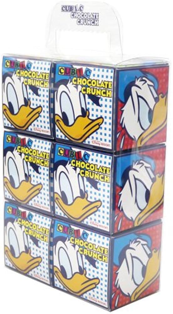 Amazon | ドナルド・ダック キュービックチョコレートクランチ 6箱